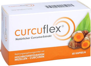 twosmile Curcuflex Kapseln mit standardisiertem Extrakt pflanzlicher Ursprung 60 Stück – Bild 1 von 1