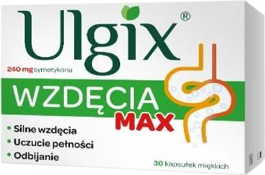 Ulgix Blähungen MAX 240 mg Simethicon 30 Kapseln – Bild 1 von 2
