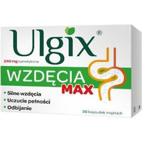Produktbild von Ulgix Blähungen MAX 240 mg Simethicon 30 Kapseln