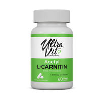 Produktbild von UltraVit Acetyl-L-Carnitin Vegan 60 Kapseln