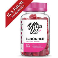 Produktbild von UltraVit Beauty-Kollagen-Kombi Gummis ohne Gelatine 60 Stück