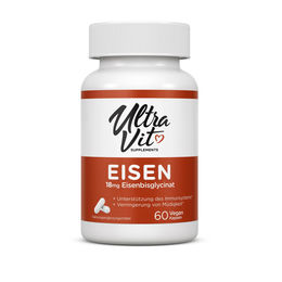 UltraVit Eisen Bisglycinat 60 Kapseln – Bild 1 von 1