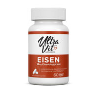 Produktbild von UltraVit Eisen Bisglycinat 60 Kapseln