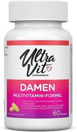 UltraVit Multivitamin Formel für Frauen mit Zink, Biotin und Selen Kapseln 60 Stück – Bild 1 von 1