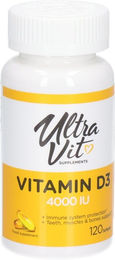 UltraVit Vitamin D3 4000 IE 120 Kapseln – Bild 1 von 1