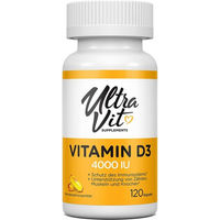 Produktbild von UltraVit Vitamin D3 4000 IU Kapseln 120 Stück