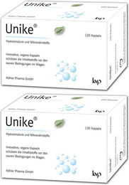 Unike Beauty-Kollagen-Kombi Kapseln vegan glutenfrei laktosefrei 240 Stück – Bild 1 von 1