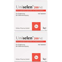 Produktbild von Uniselen® Köhler Pharma Natriumselenit 200 µg Tabletten 100 Stück laktosefrei und glutenfrei