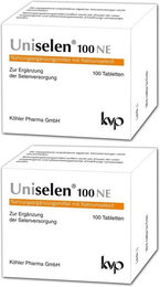 Uniselen® Köhler Pharma Natriumselenit Tabletten 100 Stück laktosefrei und glutenfrei – Bild 1 von 1