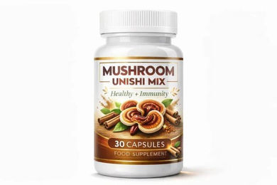 Unishi Mix Kräuter-Komplex von GLOBAL D LTD pflanzliche Wellness- und Immununterstützung 30 Kapseln – Bild 1 von 1