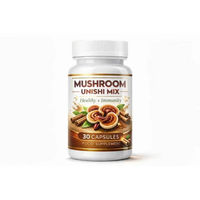 Produktbild von Unishi Mix Kräuter-Komplex von GLOBAL D LTD pflanzliche Wellness- und Immununterstützung 30 Kapseln