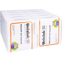 Produktbild von Unizink 50 Köhler Pharma magensaftresistente Tabletten 50 mg 1000 Stück