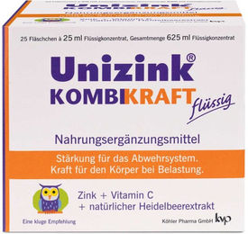 Unizink Kombikraft Flüssig Vegan Glutenfrei Laktosefrei Ohne Zusatzstoffe – Bild 1 von 1