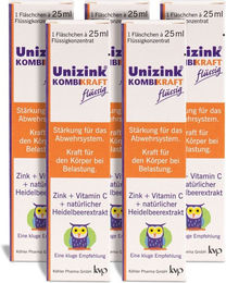 Unizink Kombikraft Köhler Pharma Citrat Flüssig 125 ml glutenfrei laktosefrei ohne Zusatzstoffe – Bild 1 von 3