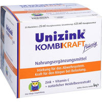 Produktbild von Unizink Kombikraft Köhler Pharma Zink Citrat Flüssig 625 ml glutenfrei laktosefrei ohne Zusatzstoffe