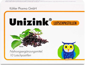 Unizink Lutschtabletten glutenfrei und laktosefrei – Bild 1 von 1