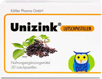 Unizink Lutschtabletten glutenfrei und laktosefrei – Bild 1 von 1