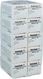 Unizink Zink Tabletten für Erwachsene, Kinder und Schwangere – Bild 1 von 1