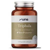 Produktbild von UNS Supplements Triphala Extrakt 3:1 mit BioPerine 800 mg Kapseln 120 Stück
