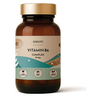 Produktbild von UNUVI Vitamin B6 Komplex mit Pyridoxin und P5P 6 mg 60 vegane Kapseln