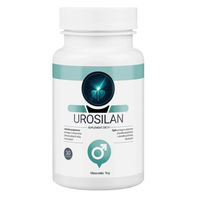 Produktbild von Urosilan Kapseln von GLOBAL D LTD zur Unterstützung der männlichen Vitalität 30 Kapseln