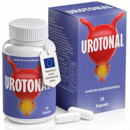 Urotonal Harnweg-Unterstützung Nahrungsergänzungsmittel mit Brennnessel, 20 Kapseln, ohne Zusatzstoffe – Bild 1 von 4