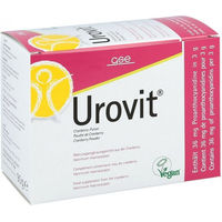 Produktbild von Urovit Cranberry Pulver mit GSE BIO-Qualität vegan und ohne Zusatzstoffe 30 Beutel