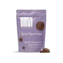 URVI Ashwagandha und Reishi Gummibärchen mit KSM-66 vegan – Bild 1 von 5