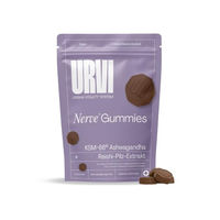 Produktbild von URVI Ashwagandha und Reishi Gummibärchen mit KSM-66 vegan