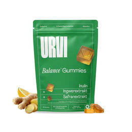 URVI Balance Gummies mit Safranextrakt, Inulin und Chrom, zuckerfrei und glutenfrei, 60 Stück – Bild 1 von 4