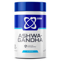 Produktbild von USN Ashwagandha Kapseln vegan laktosefrei glutenfrei und zuckerfrei