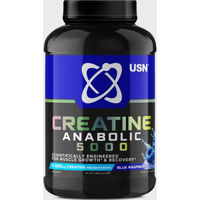 Produktbild von USN Creatine Anabolic 5000 Creatin Pulver Blue Raspberry 900 g