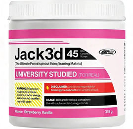 USP Labs Jack3d Advanced Pre-Workout-Booster Pulver Erdbeere-Vanille 315 g – Bild 1 von 1
