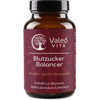 Produktbild von Valeo Vita Blutzucker Balancer vegan und ohne Zusatzstoffe