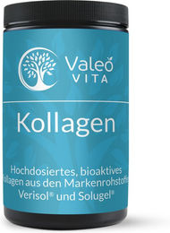 Valeo Vita Kollagenpulver aus Rind Typ I und Typ III, zuckerfrei und ohne Zusatzstoffe – Bild 1 von 2