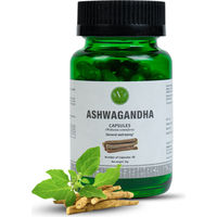 Produktbild von Vanan Ashwagandha Kapseln vegan ohne Zusatzstoffe 60 Stück