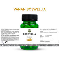 Produktbild von Vanan Bonduc Kapseln mit Boswellia Weihrauch vegan und Halal 60 Stück