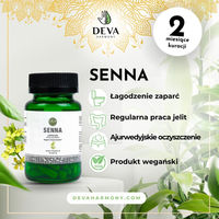 Produktbild von Vanan Senna alexandrina Extrakt Kapseln vegan ohne Zusatzstoffe 60 Stück