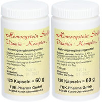 Produktbild von Vaniplan-Pharma Homocystein Stoffwechsel B-Komplex Kapseln für Erwachsene 120 Stück
