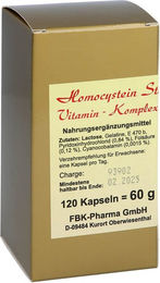 Vaniplan-Pharma Homocystein Stoffwechsel Vitamin B-Komplex Kapseln für Erwachsene 120 Stück – Bild 1 von 2