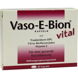 VASO-E-BION vital Kapseln mit Vitamin E von Rodisma-Med Pharma GmbH 20 Stück – Bild 1 von 1