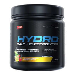 VAST Sports HYDRO Elektrolyt-Pulver mit Aquamin Meeresmineralien, Kalzium, Kalium und Natrium, 300 g, vegan und zuckerfrei – Bild 1 von 5