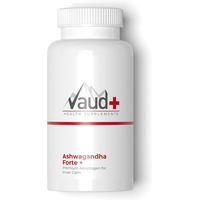 Produktbild von Vaud Ashwagandha Forte Kapseln mit KSM-66 hochdosiert 300 mg