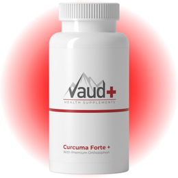 Vaud Curcuma Forte hochdosierte Kurkuma Kapseln mit Orthosiphon vegetarisch und ohne Zusatzstoffe – Bild 1 von 1