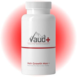 Vaud Haar Vitamine für Männer mit Zink, Biotin und Selen, hochdosierte Kapseln ohne Zusatzstoffe, 90 Stück – Bild 1 von 1