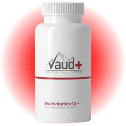 Vaud Multivitamin 50+ Kapseln für Senioren, Frauen und Männer, vegetarisch und ohne Zusatzstoffe – Bild 1 von 1