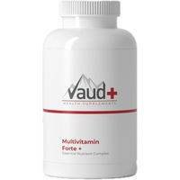 Produktbild von Vaud Multivitamin Forte hochdosierter Multivitamin Komplex vegetarische Tabletten für Erwachsene