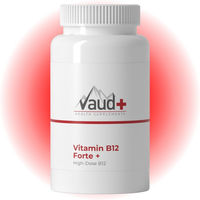 Produktbild von Vaud Vitamin B12 Lutschtabletten vegan ohne Zusatzstoffe für Erwachsene und Senioren
