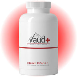 Vaud Vitamin C Forte Tabletten hochdosiert mit Calciumascorbat vegan und vegetarisch für Erwachsene – Bild 1 von 1