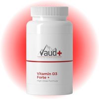 Produktbild von Vaud Vitamin D3 Kapseln hochdosiert 3000 IE für Erwachsene
